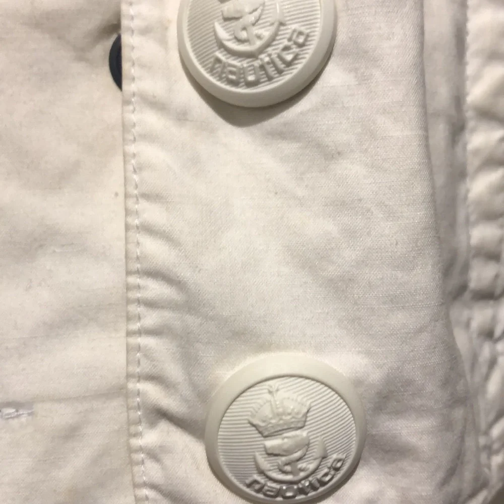 Vintage Nautica Jacket with full length zipper and zippered pocket. - Picture 6 of 9